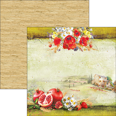 Tuscan Dream Papierbogen 12"x12"