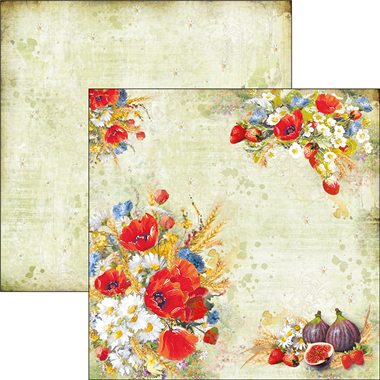 Wildflower Papierbogen 12"x12"