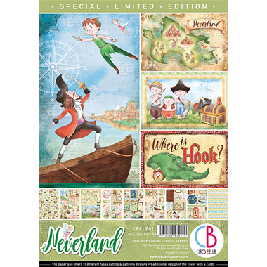 Neverland Limited Edition Kreativblock A4 9/Stück
