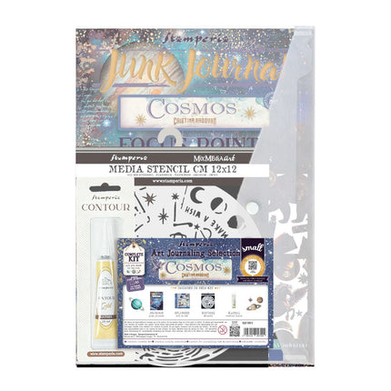 Art Journaling selection SMALL - Cosmos
