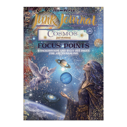 Art Journaling selection SMALL - Cosmos