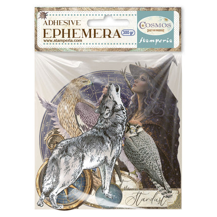 Printed Decorative Ephemera for Art and Craft - Cosmos