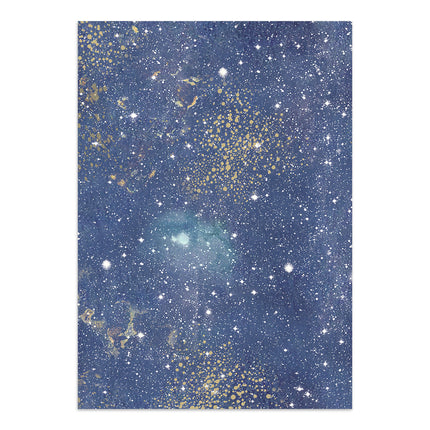 Printed Art Junk journal: stickers, cut-outs, backgrounds for Art and Craft - Cosmos
