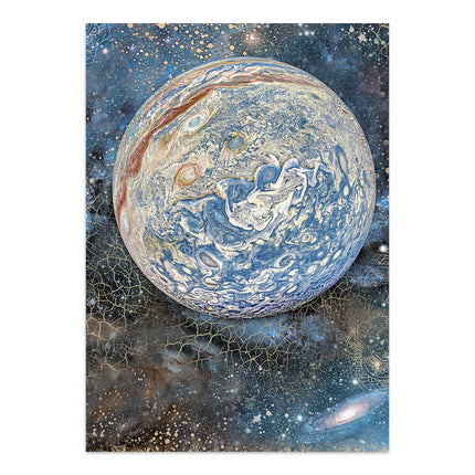 Printed Art Junk journal: stickers, cut-outs, backgrounds for Art and Craft - Cosmos