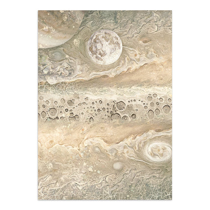 Printed Art Junk journal: stickers, cut-outs, backgrounds for Art and Craft - Cosmos