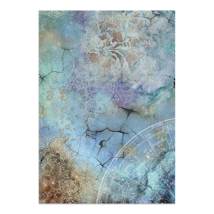 Printed Art Junk Journal Focus Points for Art and Craft A5 -Cosmos