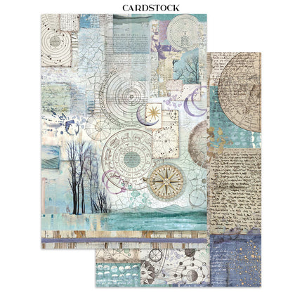 Printed Art Junk Journal Focus Points for Art and Craft A5 -Cosmos