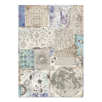 Printed Art Junk Journal Focus Points for Art and Craft A5 -Cosmos