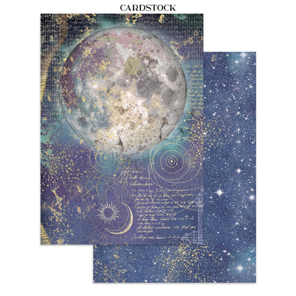 Printed Art Junk Journal Focus Points for Art and Craft A5 -Cosmos