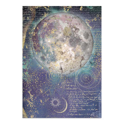 Printed Art Junk Journal Focus Points for Art and Craft A5 -Cosmos