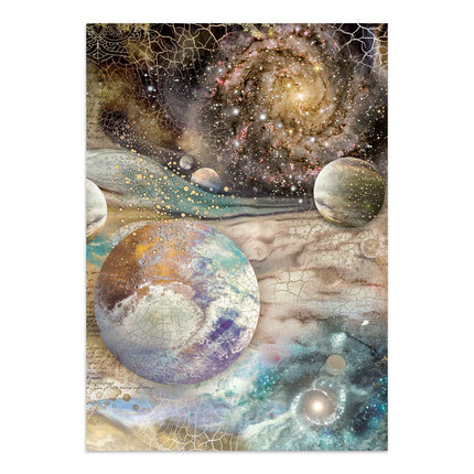 Printed Art Junk Journal Focus Points for Art and Craft A5 -Cosmos