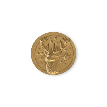Set 6 Decorative seals design for Art and Craft diam cm2,5 Cosmos