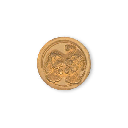 Set 6 Decorative seals design for Art and Craft diam cm2,5 Furry Friends2