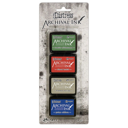 Ranger • Tim Holtz Distress Archival Mini Stempelkissen Set 6