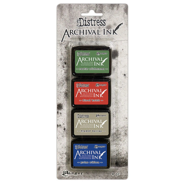 Ranger • Tim Holtz Distress Archival Mini Stempelkissen Set 6