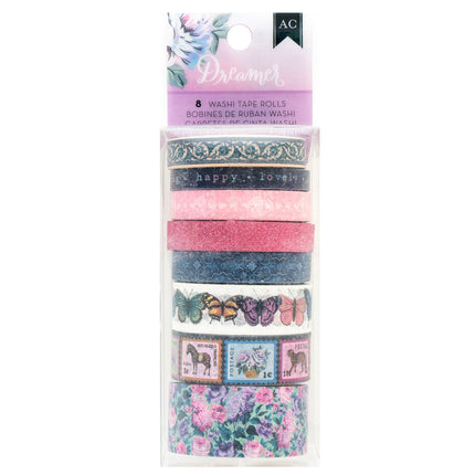 Dreamer Washi Tape Rollen (8 Stück)