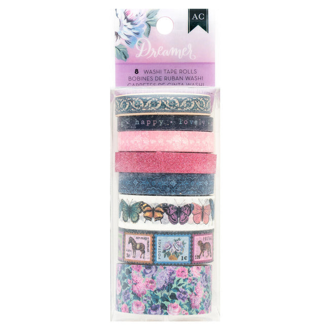 Dreamer Washi Tape Rollen (8 Stück)