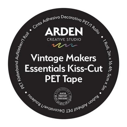 Arden Creative Studio Vintage Makers Kiss-Cut PET Klebeband Essentials