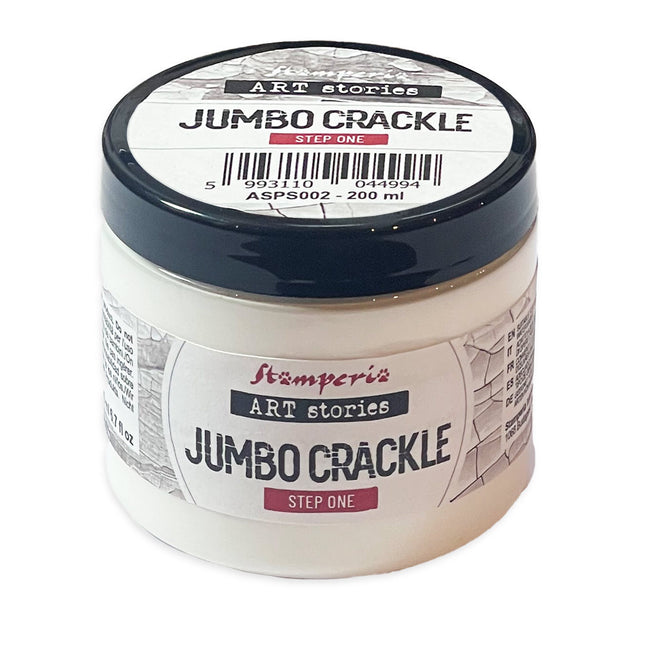 Jumbo-Krakeliermedium transparent Schritt 1 ml 200