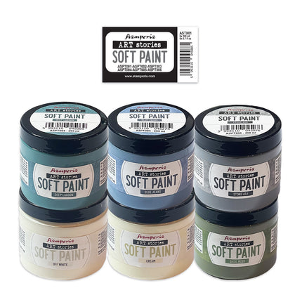 Soft Paint Auswahl 6 Stk. x ml 200