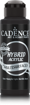 Cadence Hybrid Acrylfarbe 120 ml Schwarz