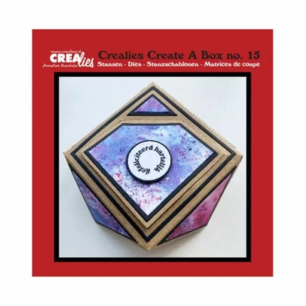 Crealies • Create a box Juwelendoosje