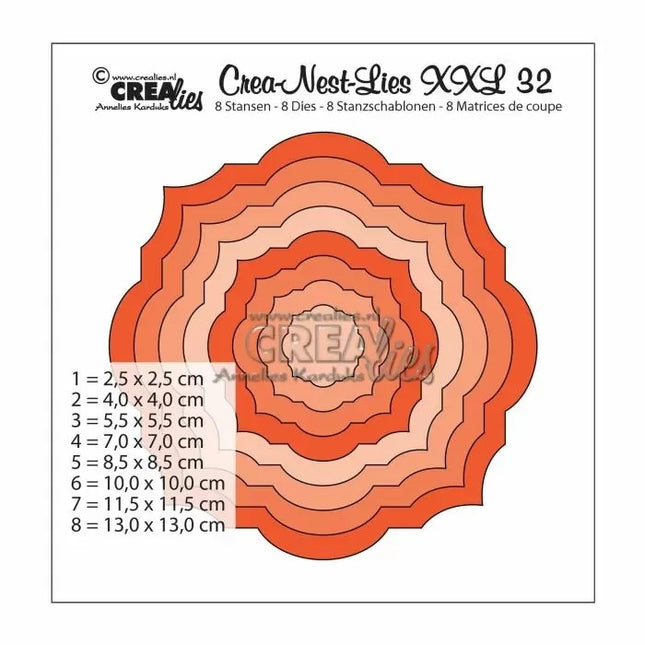 Crea-Nest-Lies XXL Stanzform Nr.32