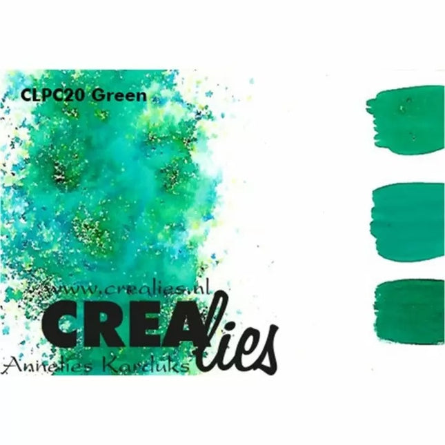 Crealies • Pigment Colorzz Grün