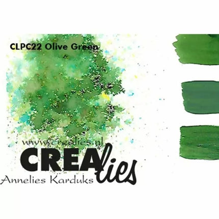 Crealies • Pigment Colorzz Olivgrün