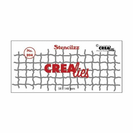 Crealies • Stencilzz Nr.204 Mesh