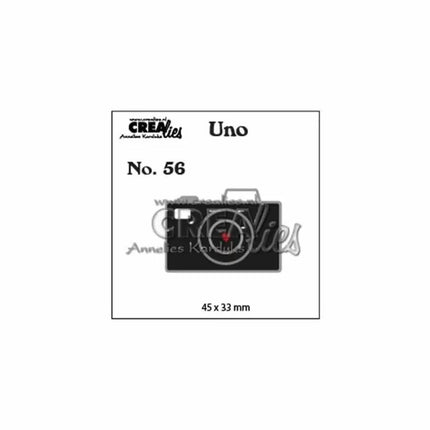 Crealies • Uno Stanzform Nr.56 Kamera