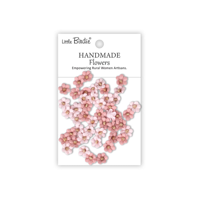 Handgemaakte Bloemen Esme - Pink Passion 50pc
