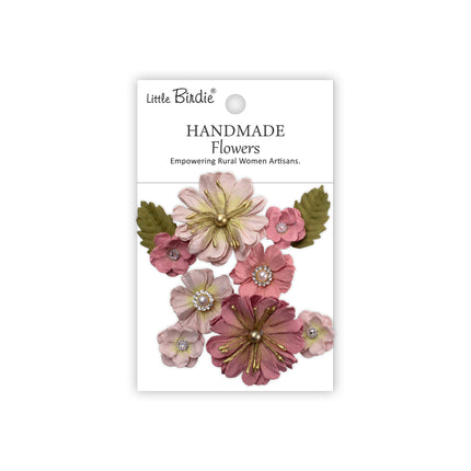 Handgemaakte Bloemen Liora - Pink Passion 10pc