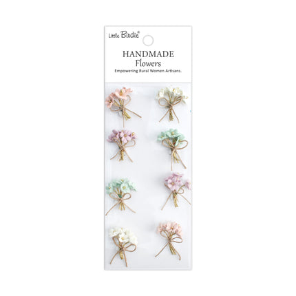 Handgemaakte Bloemen Bouquet - Fairy Garden 8pc
