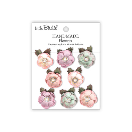 Handgemaakte Bloemen Butter cup - Fairy Garden 8pc