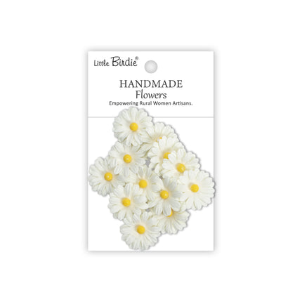 Handgemaakte Bloemen Della - Ivory Pearl 12pc