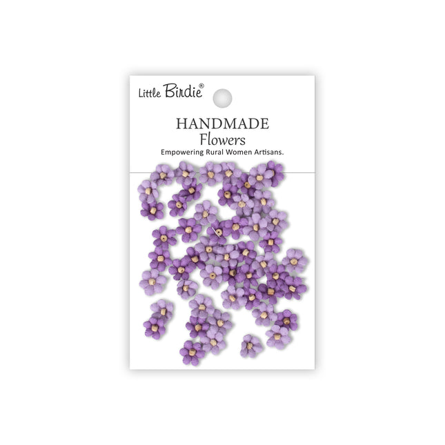 Handgemaakte Bloemen Esme - Lilac Whisper 50pc
