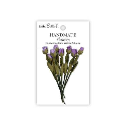 Handgemaakte Bloemen - Cyrus, Lilac Whisper 8pc