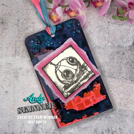 Andy Skinner Vorgefertigter Gummistempel Botology Wash Your Worries Away (CEASR070)