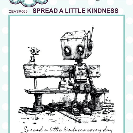 Andy Skinner Vorgefertigter Gummistempel Botology Spread A Little Kindness (CEASR065)