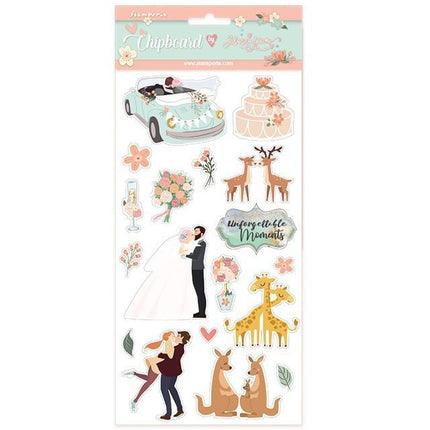 Chipboard cm 15x30 Hochzeitsthemen