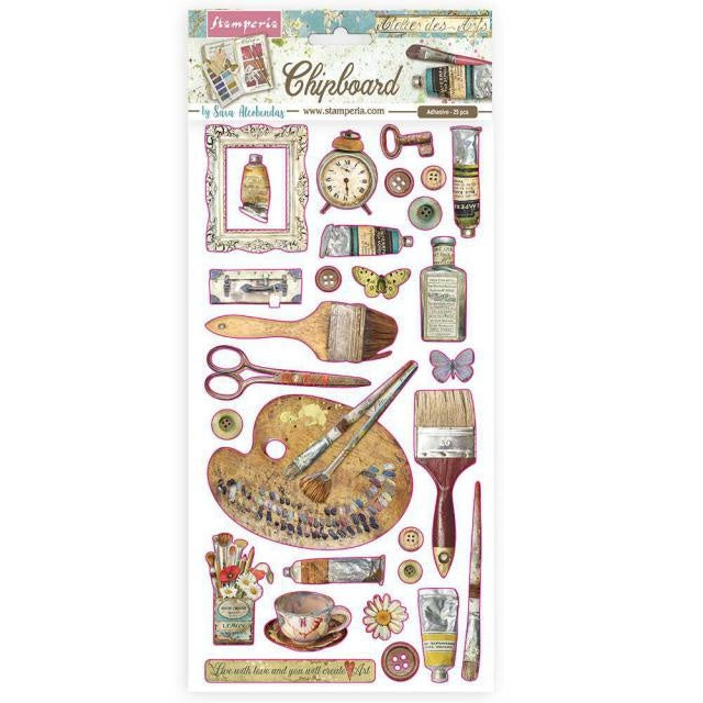 Chipboard 15x30 cm - Atelier Dekorationen