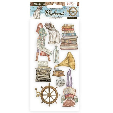 Chipboard 15x30 cm - Lady Vagabond Lifestyle Elemente