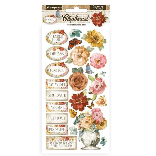 Chipboard cm 15x30 - Garten der Versprechen