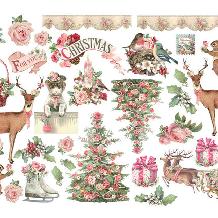 Ephemera - Pink Weihnachten