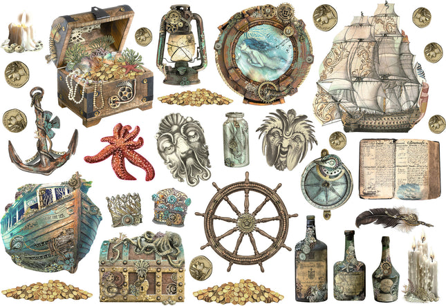 Ephemera - Songs of the Sea Segelschiff und Elemente
