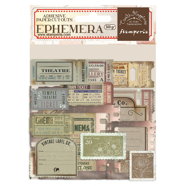 Ephemera - Create Happiness Weihnachtstickets