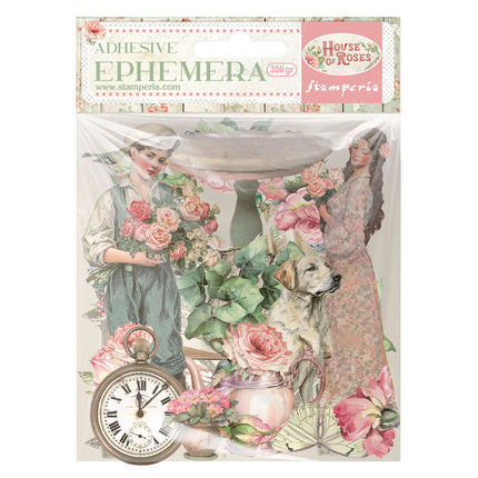 Bedruckte dekorative Ephemera für Kunst und Handwerk - House of Roses