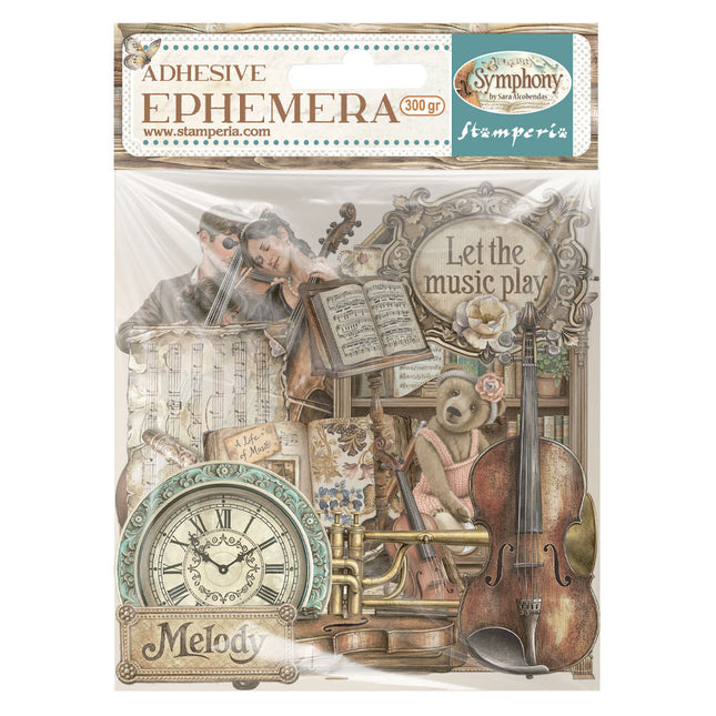Bedruckte dekorative Ephemera für Kunst und Handwerk - Symphony