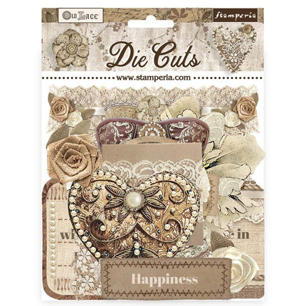 Verschiedene Die Cuts - Old Lace